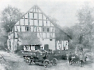 LKW der Hammer Pulverfabrik vor Hof Hundhausen Thalhausen 1920